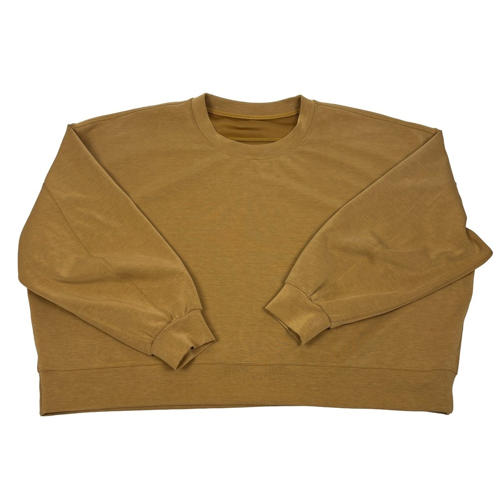 Lululemon Perfectly Oversized Cropped Crew Softstreme Sweatshirt Womens 3X/20 *